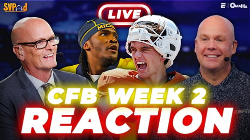 CFB Week 2 REACTION! Texas STORMS BACK against Ohio State, Oklahoma State STUNS Oregon | SVPod