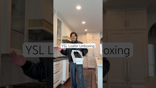 Unboxing the YSL loafers! #mensfashion #fashiontrends #recentpickups