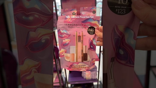 New Sephora Favorites Lip Set #shorts