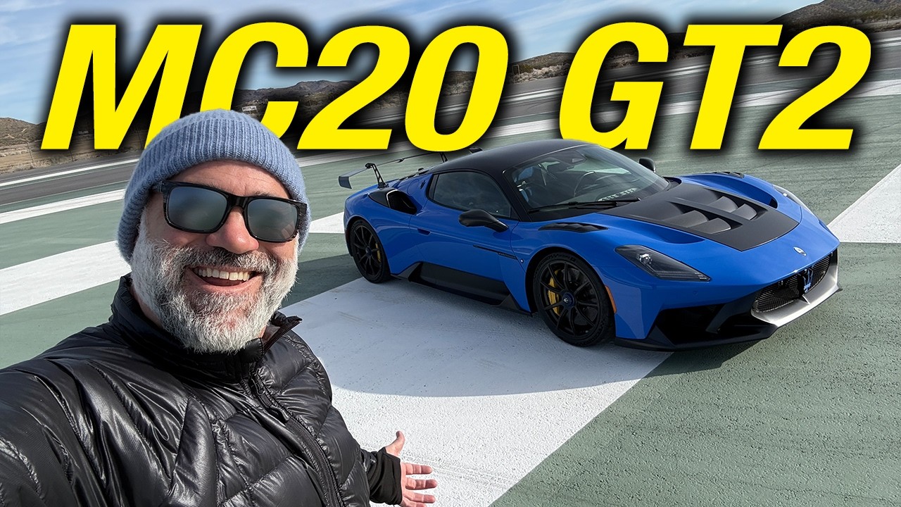 The Maserati MC20 GT2 Stradale Is a Track Car For The Street - Or Is it? - TheSmokingTire