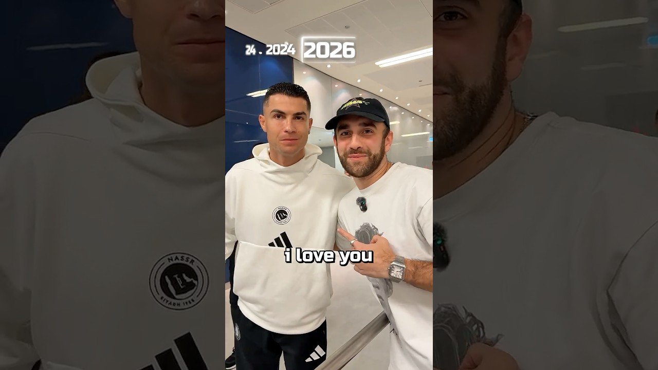 I finally met Ronaldo!