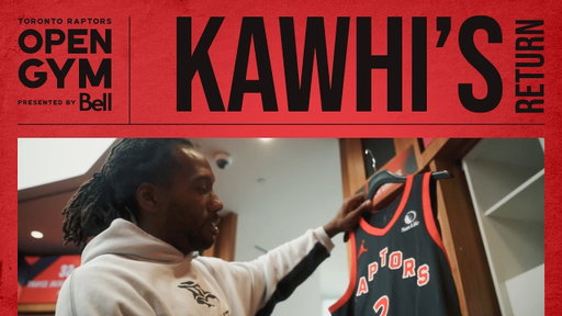 Kawhi Leonard Returns to the Toronto Raptors | Open Gym Presented by Bell