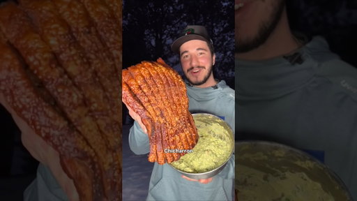 Chicharron in an Ice Storm (My favorite video I have ever made and not because the food)