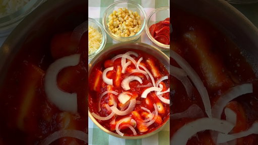 pizza tteokbokki 🍕