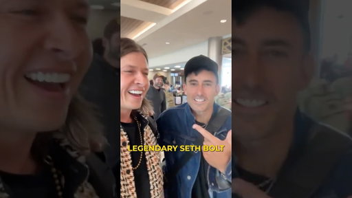 Seth Bolt ran into Phil Wickham at the airport… and now they want in on the halftime show 👀