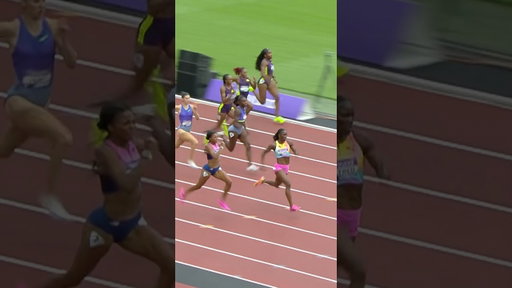 Julien Alfred is unstoppable over 200m win another win in 21.66 ahead of Gabby Thomas #DiamondLeague