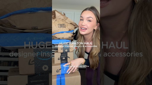 These finds are actually insane 😮‍💨 #designerinspired #amazonhaul #jewelryhaul
