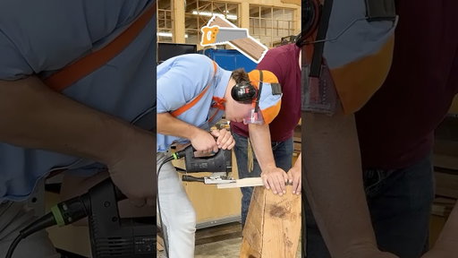 Can Blippi use a REAL SAW🪚 with Nick Offerman?! 🥽 Safety First! #shorts