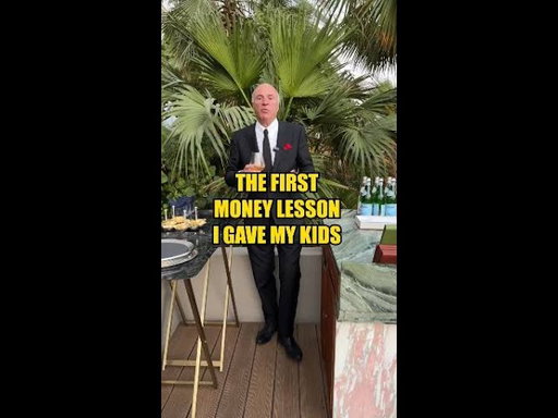 The first money lesson I gave my kids #shorts