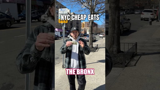 NYC Cheap Eats• The Bronx  #shorts #food #nyc