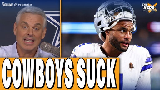 Buccaneers-Cowboys REACTION: Dak Prescott’s problem + Bears | Colin Cowherd: THE HERD NFL