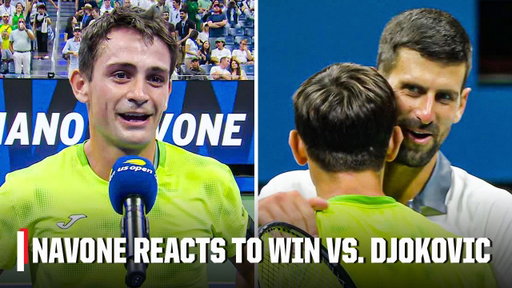 ‘A dream come true’ Mariano Navone on defeating his idol Novak Djokovic in the 2026 US Open 🙌