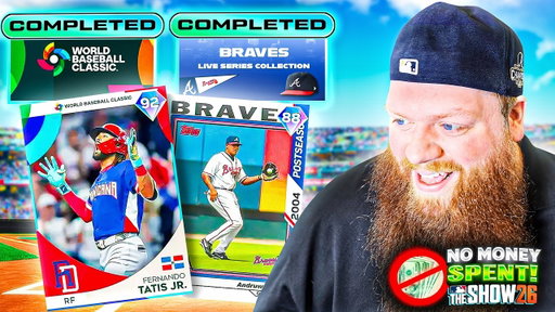 I COMPLETED THIS COLLECTION FIRST NO MONEY SPENT! THEN TOOK THEM TO RANKED SEASONS! MLB The Show 26