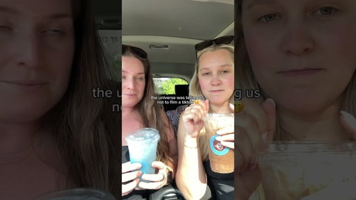 The cards were not in our favor to film a taste test 😂 BUT we did love our drinks from OPIE