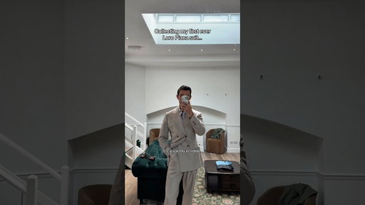 Picking up a Loro Piana suit #mensfashion