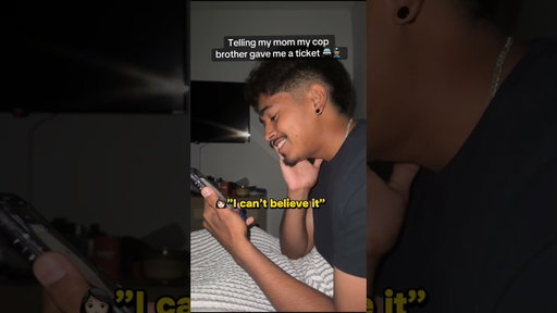 Caught me slippin… and yes I’m snitchin 😤📞 #CopBrother #PulledOver #FamilyDrama #MexicanMom