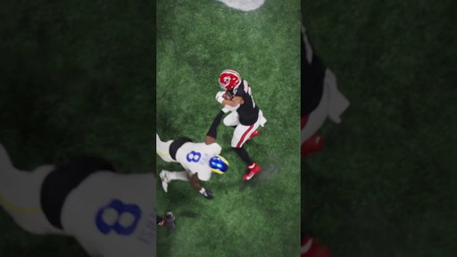Bijan Robinson jukes from the ROOF of Mercedes-Benz Stadium 😤 #nfl #highlight #atlantafalcons