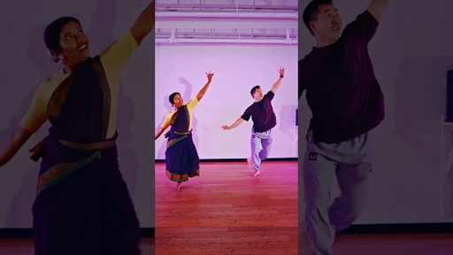 Bharatanatyam fusion class with @tithiraval 😍 love exploring new styles! #indiandance #bollywood