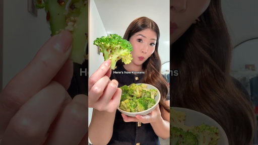 KOREAN BROCCOLI BANCHAN: 5-minute easy recipe!!