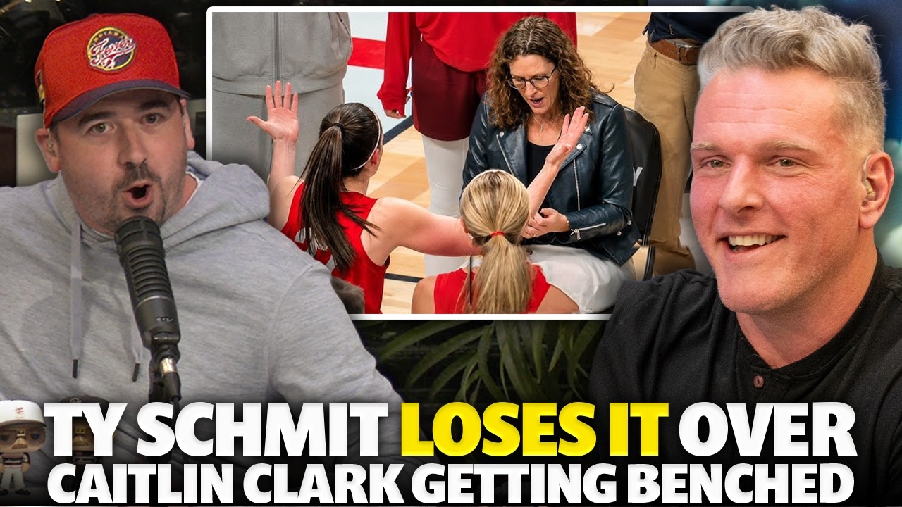 Ty Schmit LOSES HIS MIND After Caitlin Clark Gets Benched By Fever Head Coach