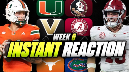 Week 6 INSTANT REACTION | Texas & Penn State UPSET | Miami-Florida State | Cover 3 College Football