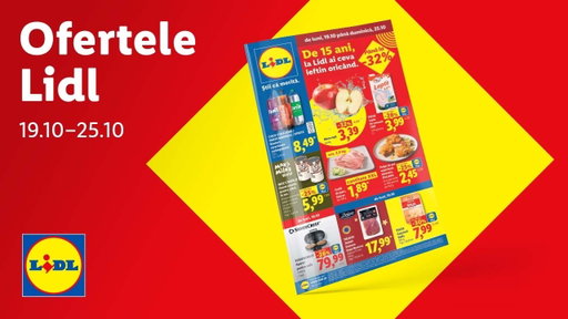 Ofertele saptamanii la Lidl • 19 - 25 octombrie 2026
