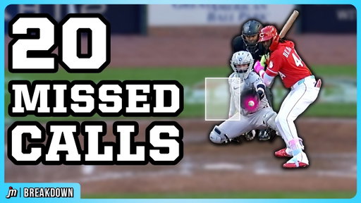 CB Bucknor missed 20 calls in one game, a breakdown