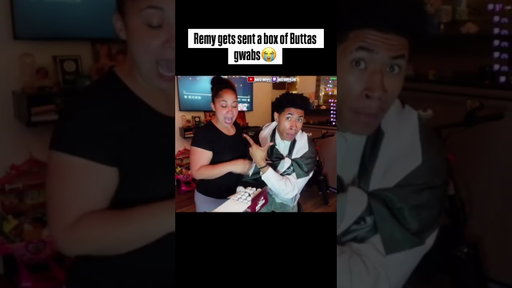 Remy Gets Seht A Big Box Of GRABBA ?? 😭😭 #funny #smoker