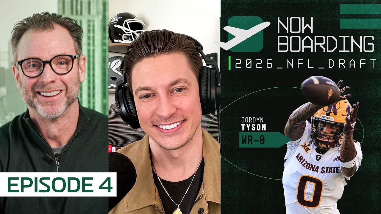 Connor Rogers Predicts Jets Draft Selections | Now Boarding Episode 4