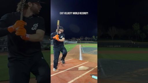 Exit Velocity World Record??
