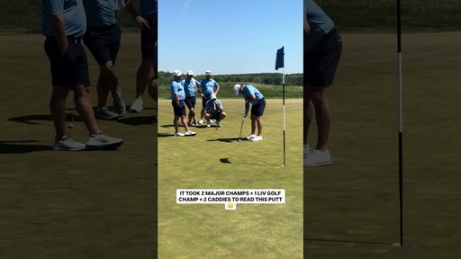 These Trump National greens are no joke! 😳 #golf #livgolf #trump #putting