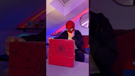 best slippers ever 😮‍💨🕸️🕷️ #apartmenttherapy #roominspiration #bedroomideas #spidey #ledlights