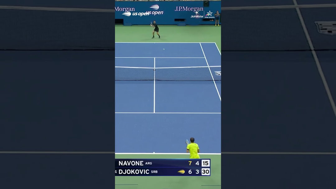 Novak Djokovic & Mariano Navone’s stunning 29-shot rally! 🔥🎾 | #USOpen 2026