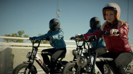 Introducing the GOTRAX Mustang Moped-Style Electric Bike