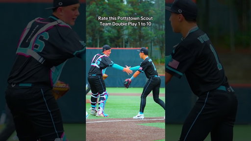 Pottstown Scout Team’s INSANE DOUBLE PLAY To WIN GAME 1! #shorts