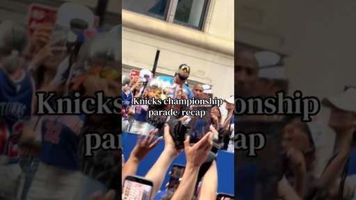 Knicks parade recap #knicks #nbachamps #nyc #parade