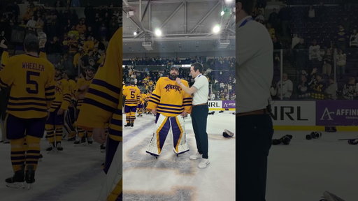 Is there anything better than college hockey? Alex Tracy sends the Mavericks to the NCAA Tournament