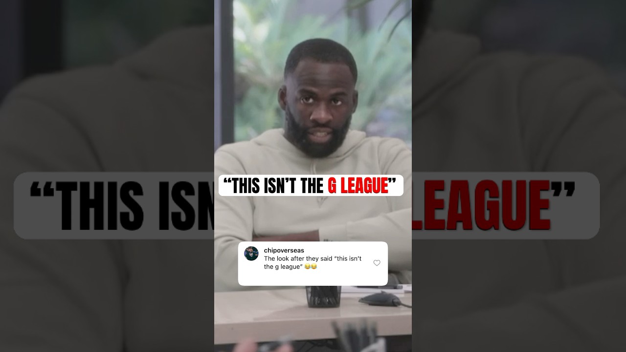 Draymond was stunned 🤣