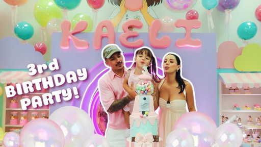 KAELI’S BUBBLEGUM BIRTHDAY PARTY! 🥹 *she loved it