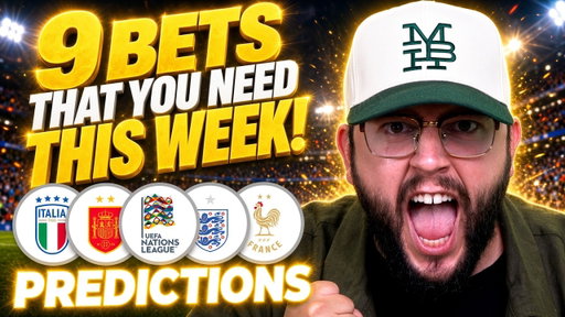 9 Bets that YOU NEED THIS WEEK for NATIONS LEAGUE Group Stage! Soccer Best Bets, Tips & Predictions
