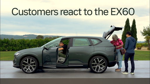 Customers react to the Volvo EX60
