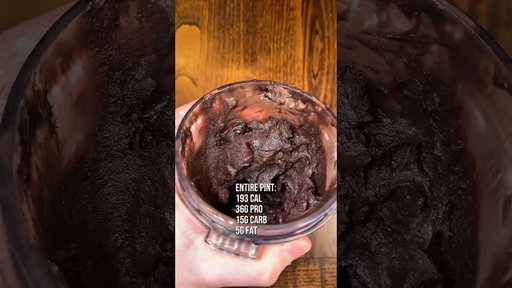 Brownie Batter Protein Ice Cream 😋🍦