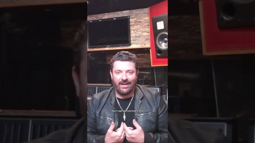 Chris Young gets emotional talking about the making of his new album I Didn't Come Here To Leave. 🎶