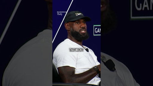 LeBron James get EMOTIONAL reflecting on his journey from the projects to being the GOAT #lebron