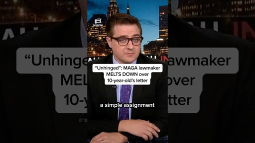 ‘Unhinged’: MAGA lawmaker MELTS DOWN over 10-year-old’s letter