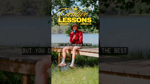 You don’t have to be the best!  #individualdevelopment #creativelesson #creativity