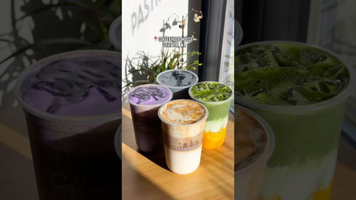 Fun coffee flavors from Coffeeholic House in Seattle, WA. #vietnamesecoffee #coffee