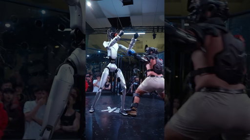 Human vs. Robot battle - the FINAL BOSS