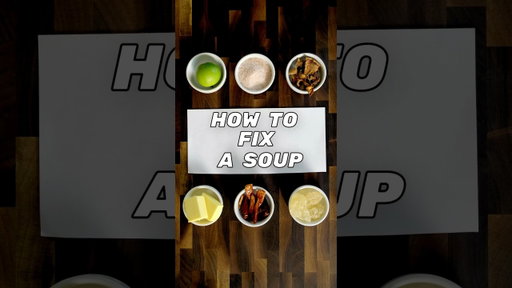 How to Fix a Soup