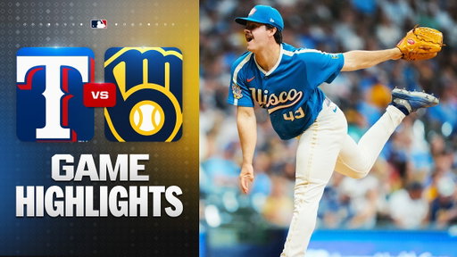 Rangers vs. Brewers Game Highlights (8/28/26) | MLB Highlights
